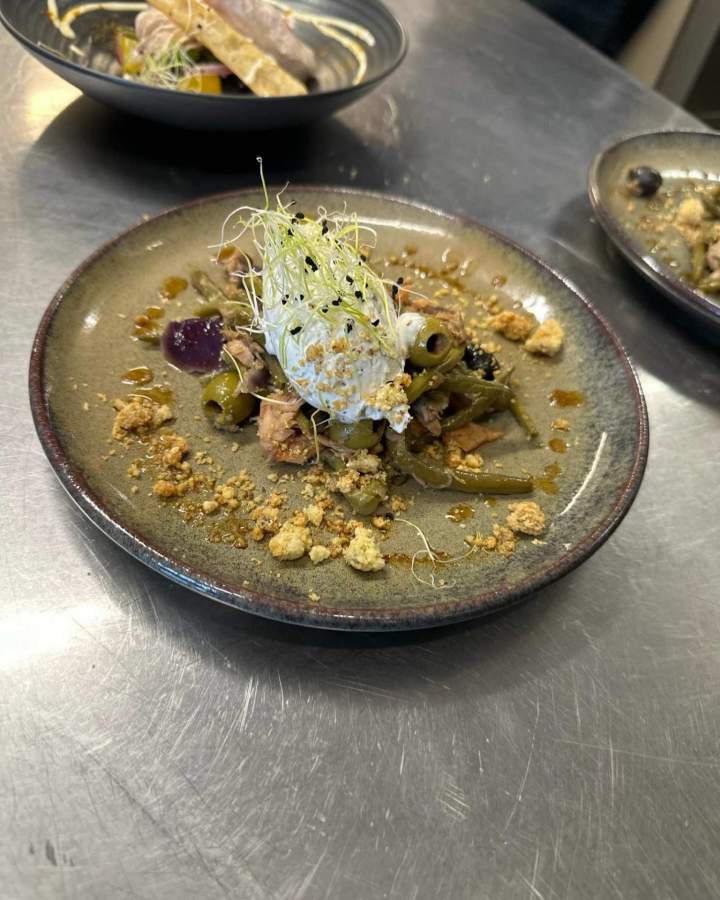 Restaurant entrée bistronomique Sayat